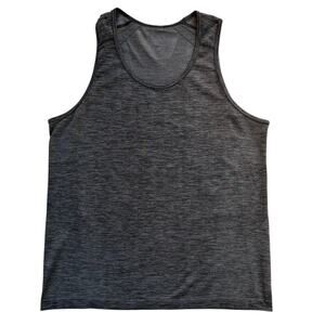 Lululemon Gray Sleeveless Athletic Tank Top Women | No Size Tag | Stretch